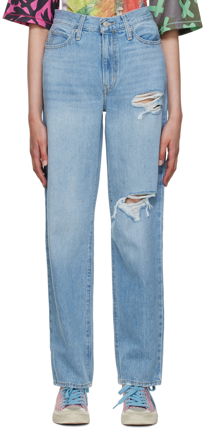 Levi's: Blue 94 Baggy Jeans | SSENSE Canada