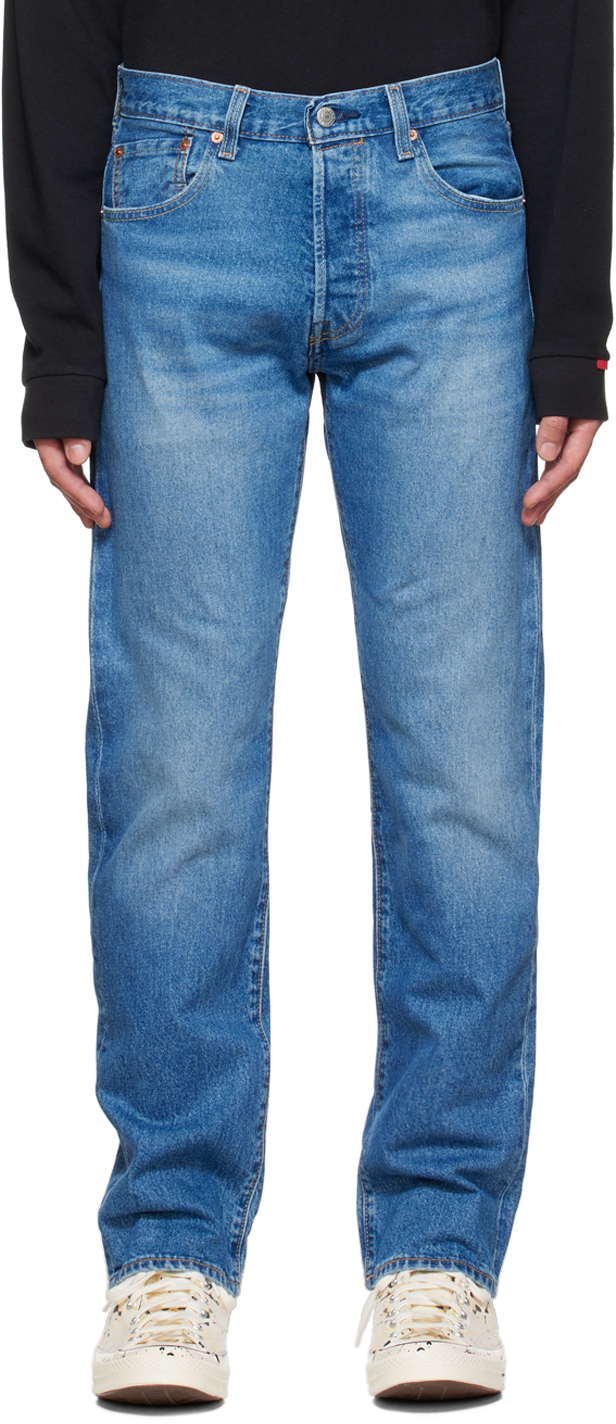 Levi's Blue 501 '93 Straight-Fit Jeans