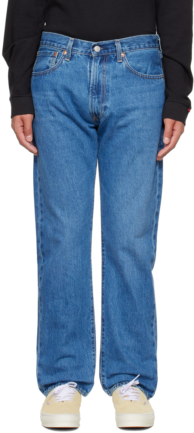 Blue 551 Z Authentic Straight-Fit Jeans by Levi's on Sale