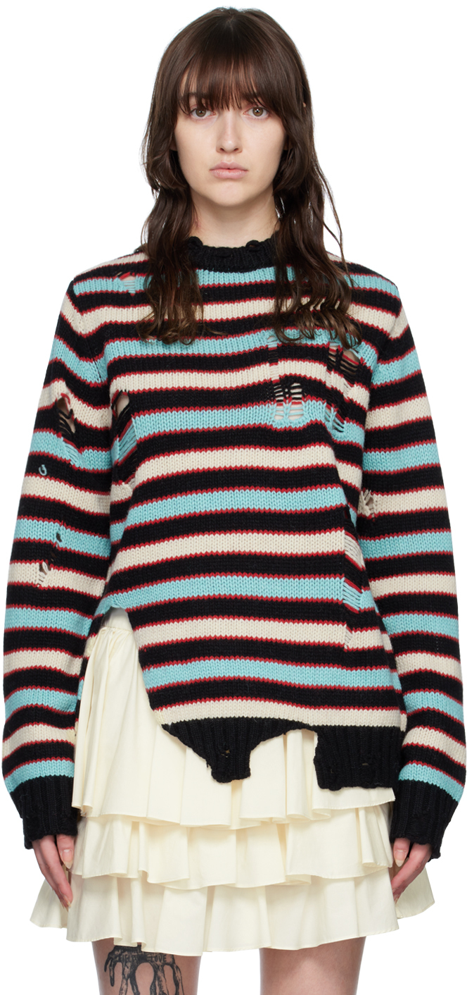 Charles Jeffrey Loverboy Multicolor Mega Shred Sweater