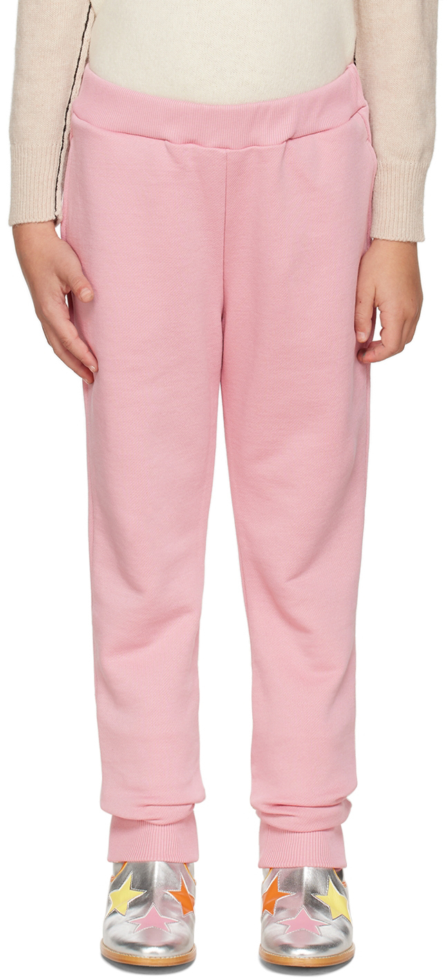 M.a+ Kids Pink Organic Cotton Lounge Pants