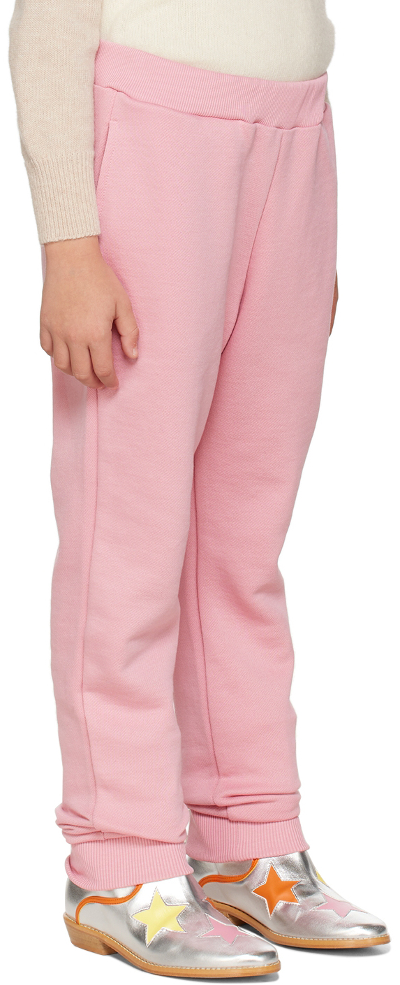 Shop M.a+ Kids Pink Organic Cotton Lounge Pants