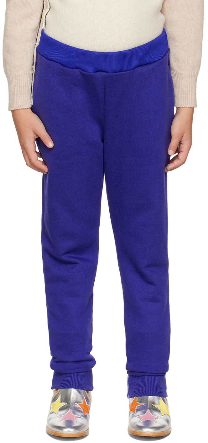 M.a+ Kids Blue Organic Cotton Lounge Pants