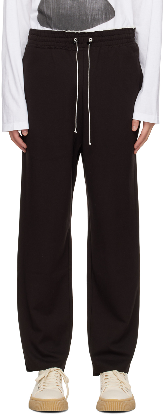 Camiel Fortgens Brown Drawstring Trousers