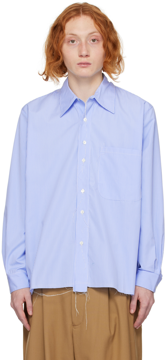 Camiel Fortgens: Blue Big Shirt | SSENSE