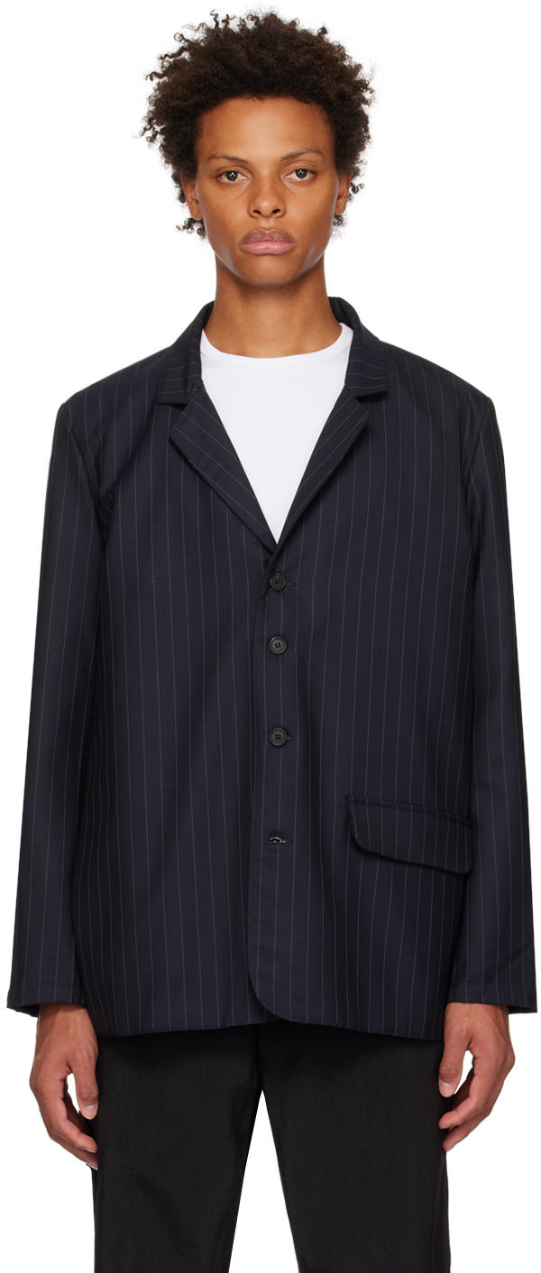 Camiel Fortgens Navy Oversized Blazer