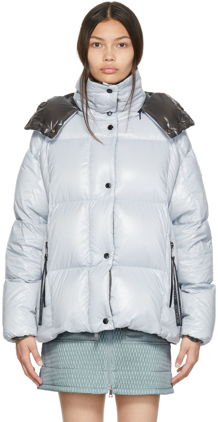 MONCLER BLUE PARANA DOWN JACKET