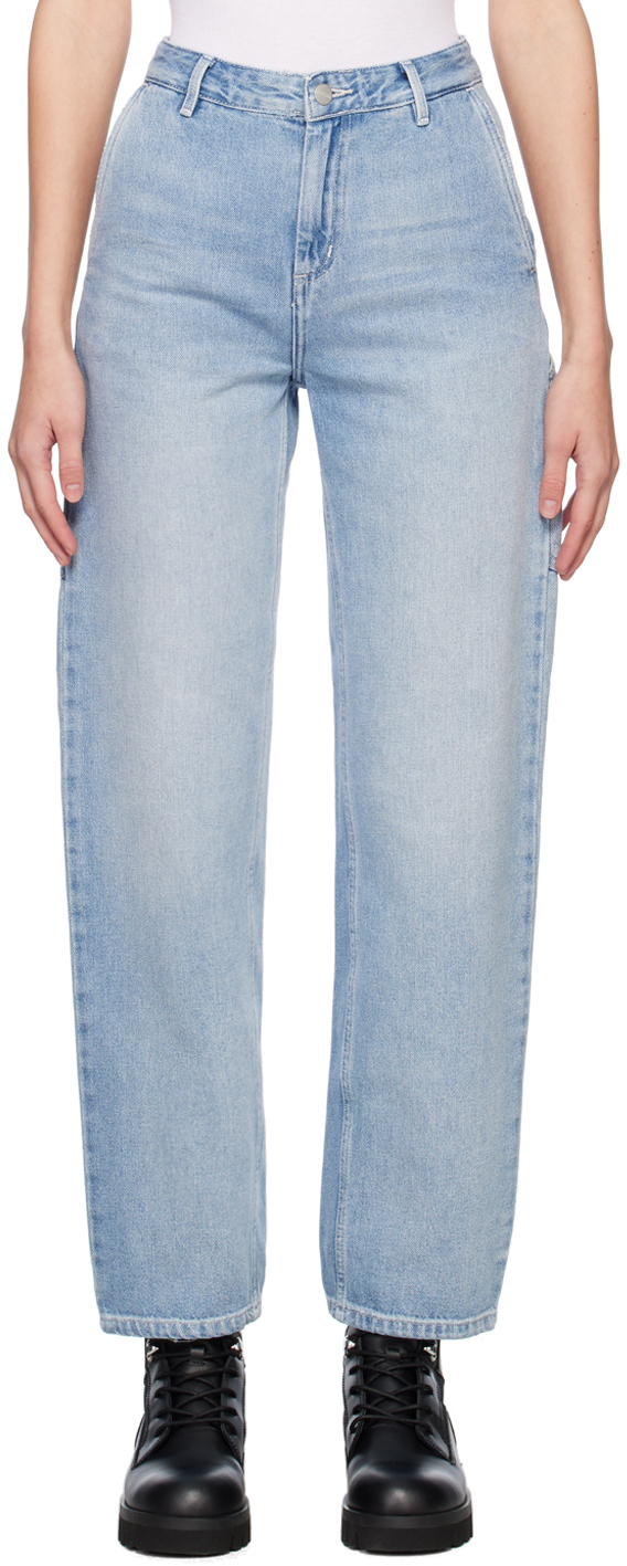 Blue Pierce Jeans by Carhartt Work In Progress on Sale