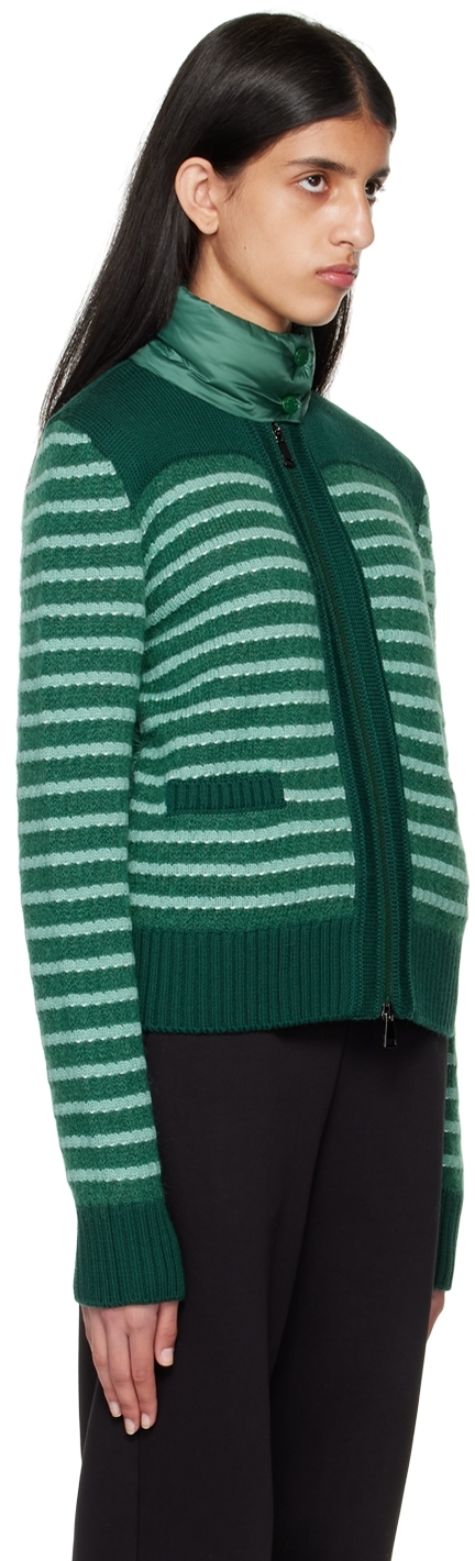 Moncler Wool-Blend Monogram Jacquard Sweater