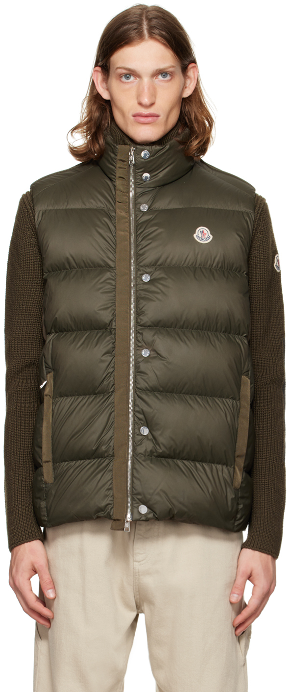 Moncler: Green Ontake Down Vest | SSENSE