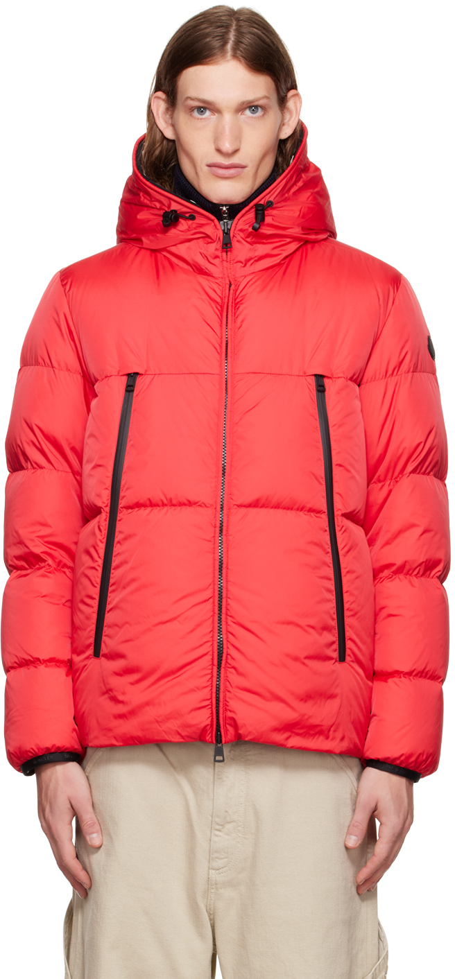 Red Short Montcla Down Jacket