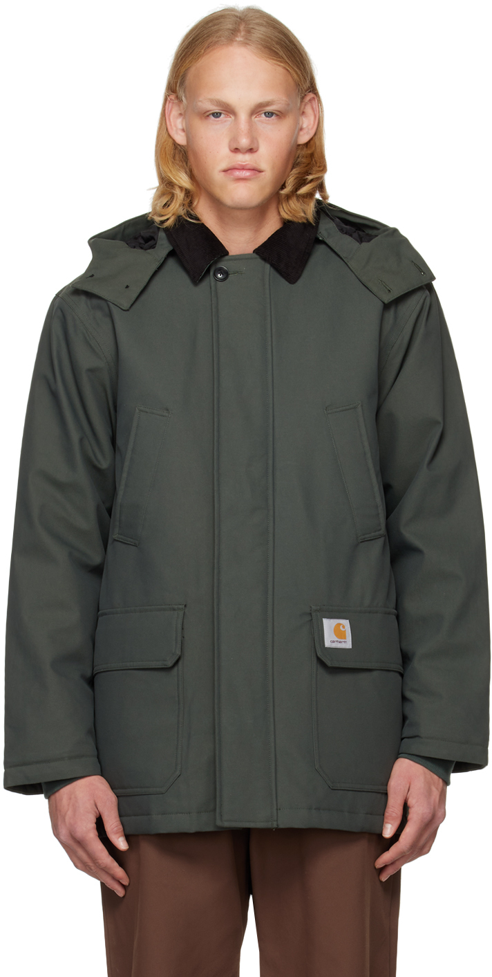 Carhartt Taupe Rigby Jacket In 0zoxx Boxwood / Blac