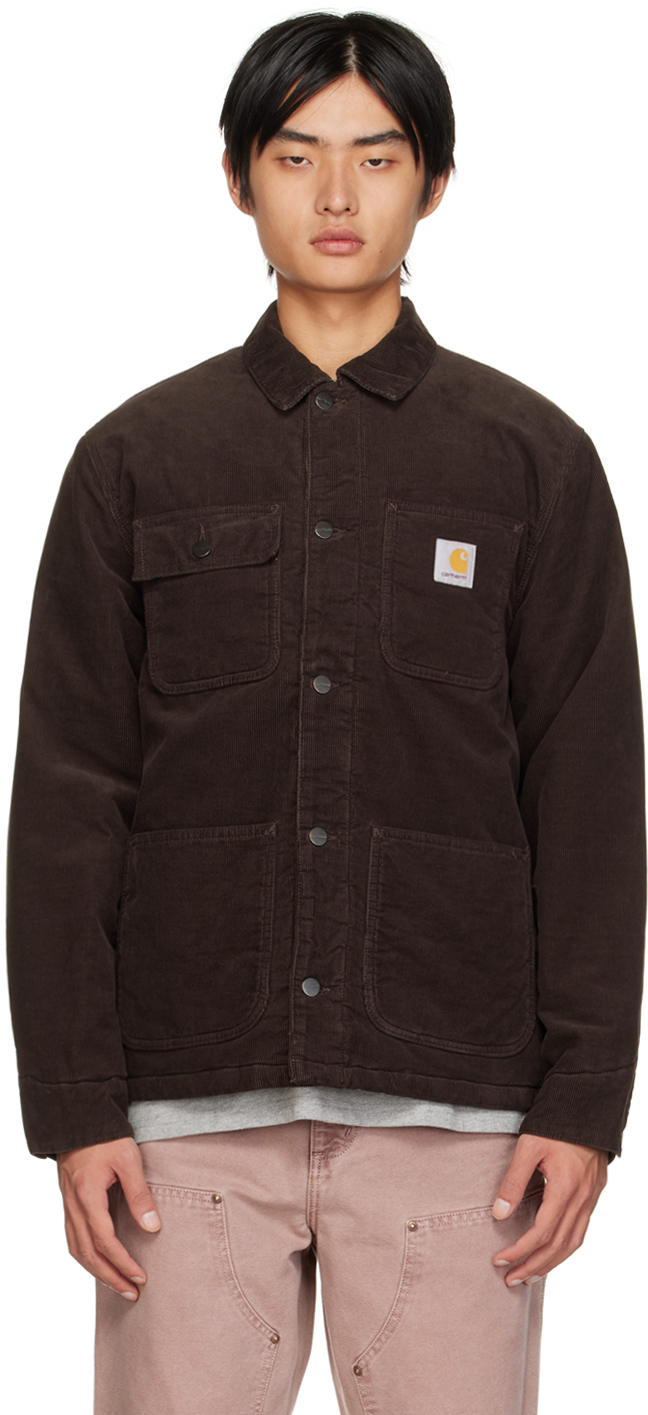 Brown Michigan Jacket by Carhartt Work In Progress on Sale