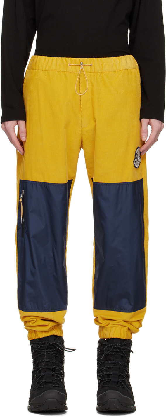 Yellow Colorblock Lounge Pants