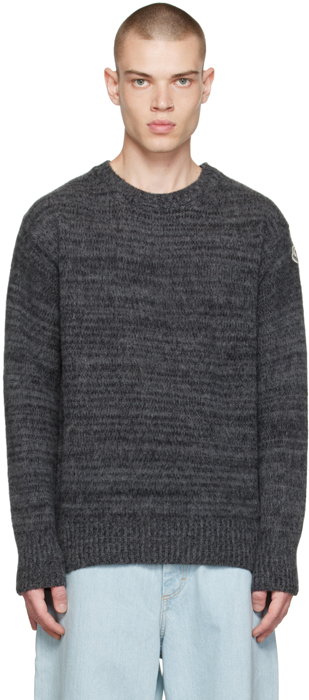 Gray Girocollo Sweater