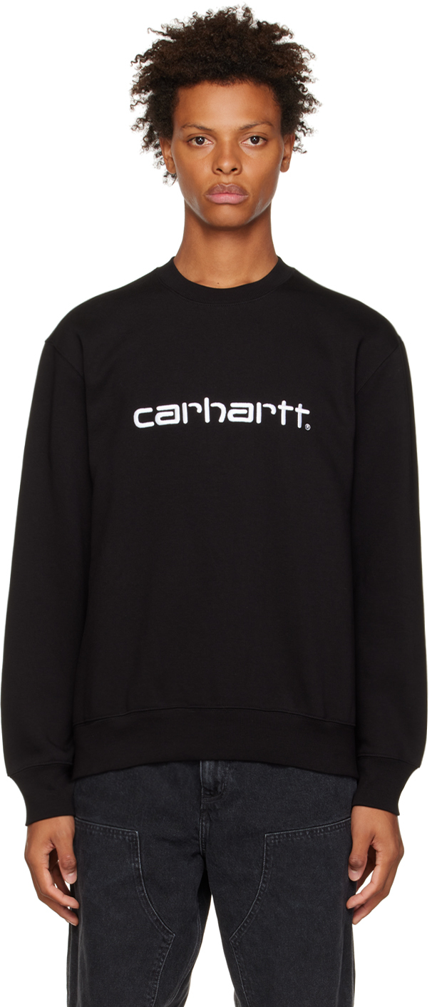 Carhartt crewneck black new arrivals