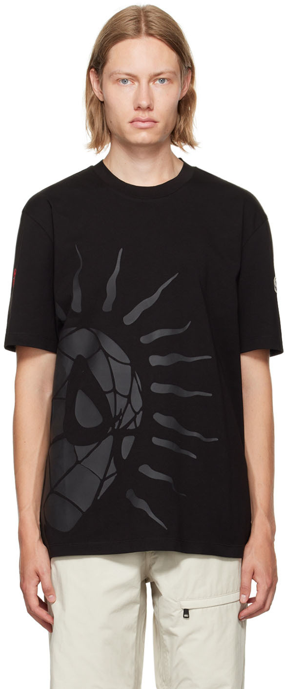 Moncler Black Spider-Man T-Shirt