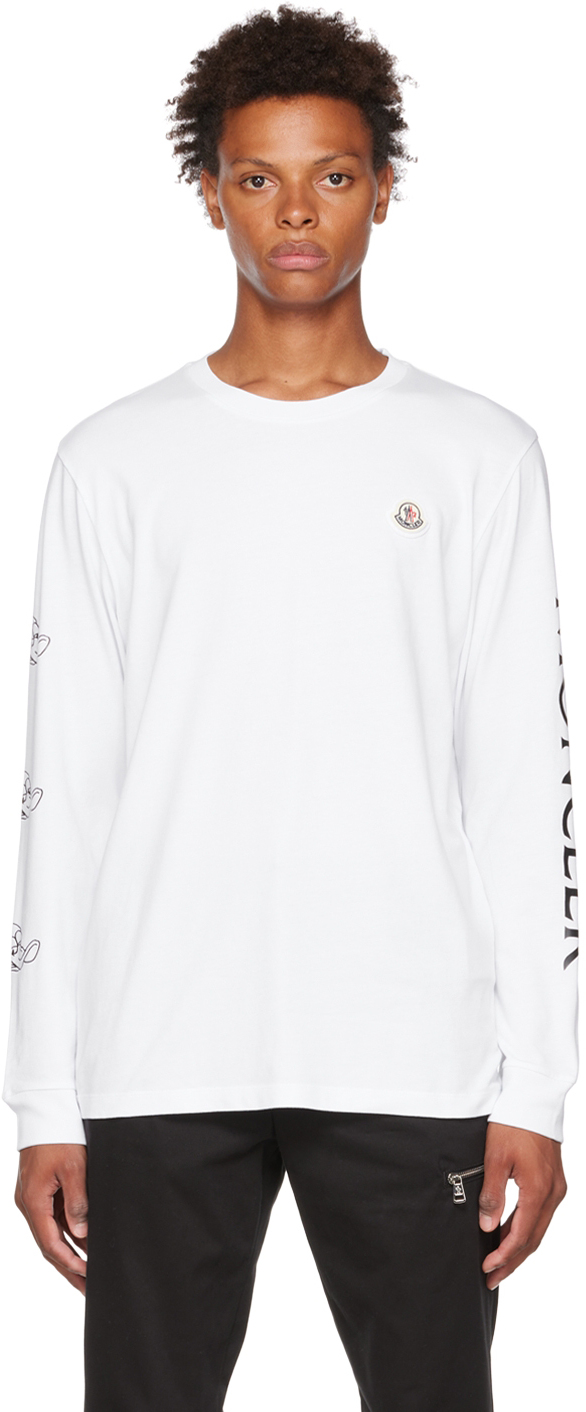 White Printed T-Shirt | SSENSE