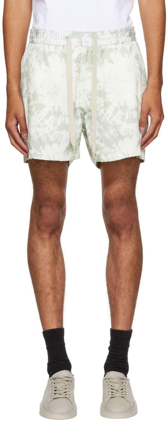 Green Twolum Shorts