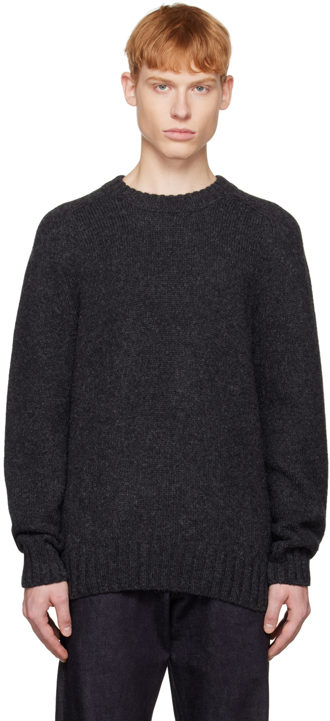 Gray Ivar Sweater by NORSE PROJECTS on Sale