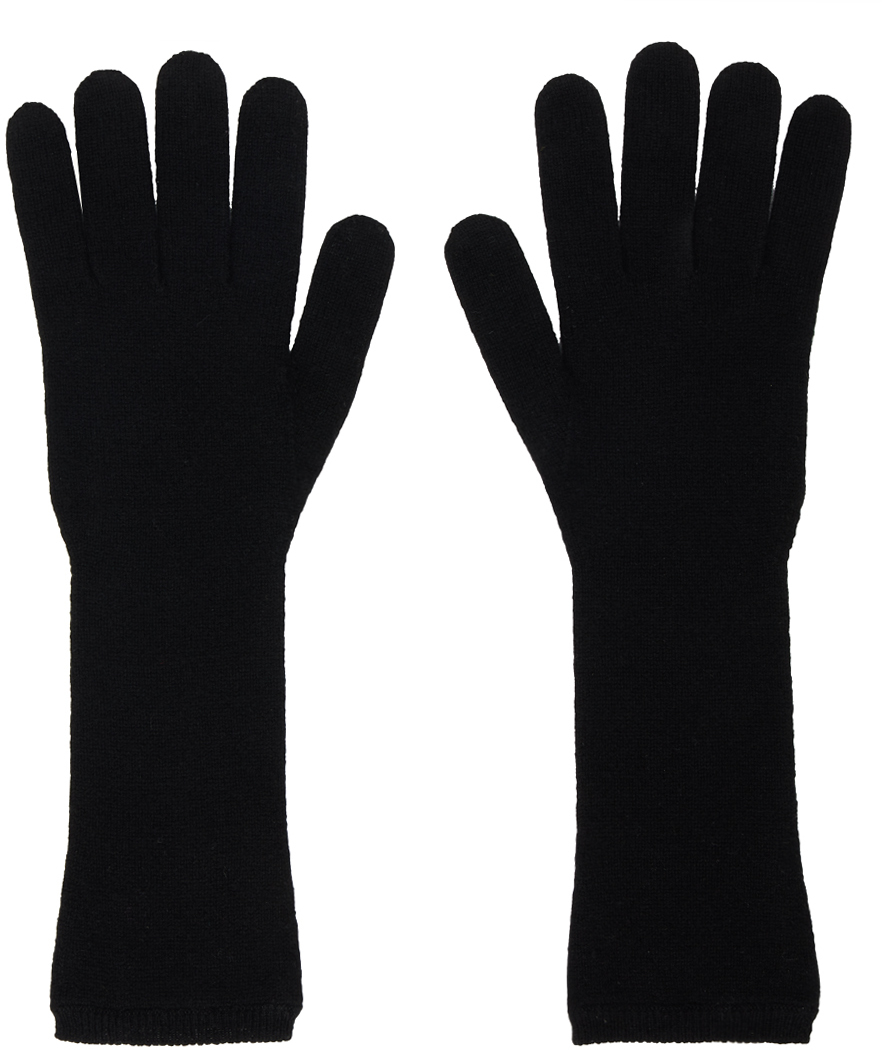 Max Mara Black Oglio Gloves