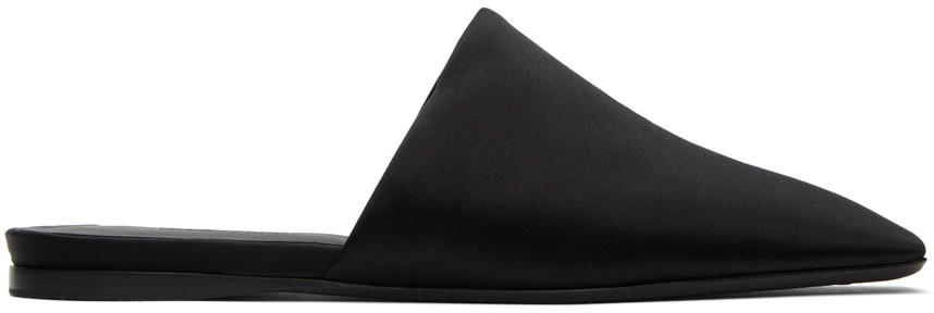 Black Logo Hardware Loafers