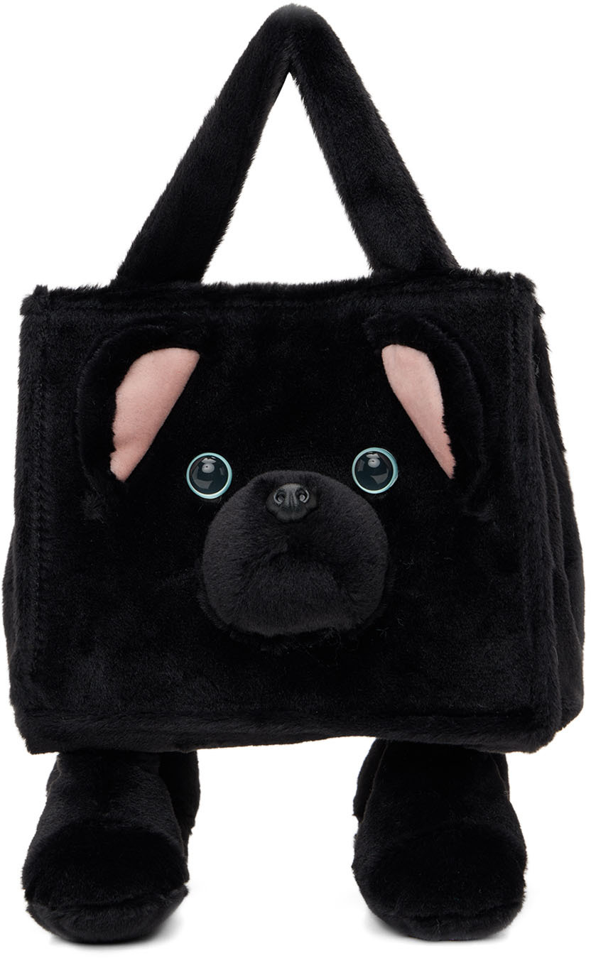 Black Bear Top Handle Bag