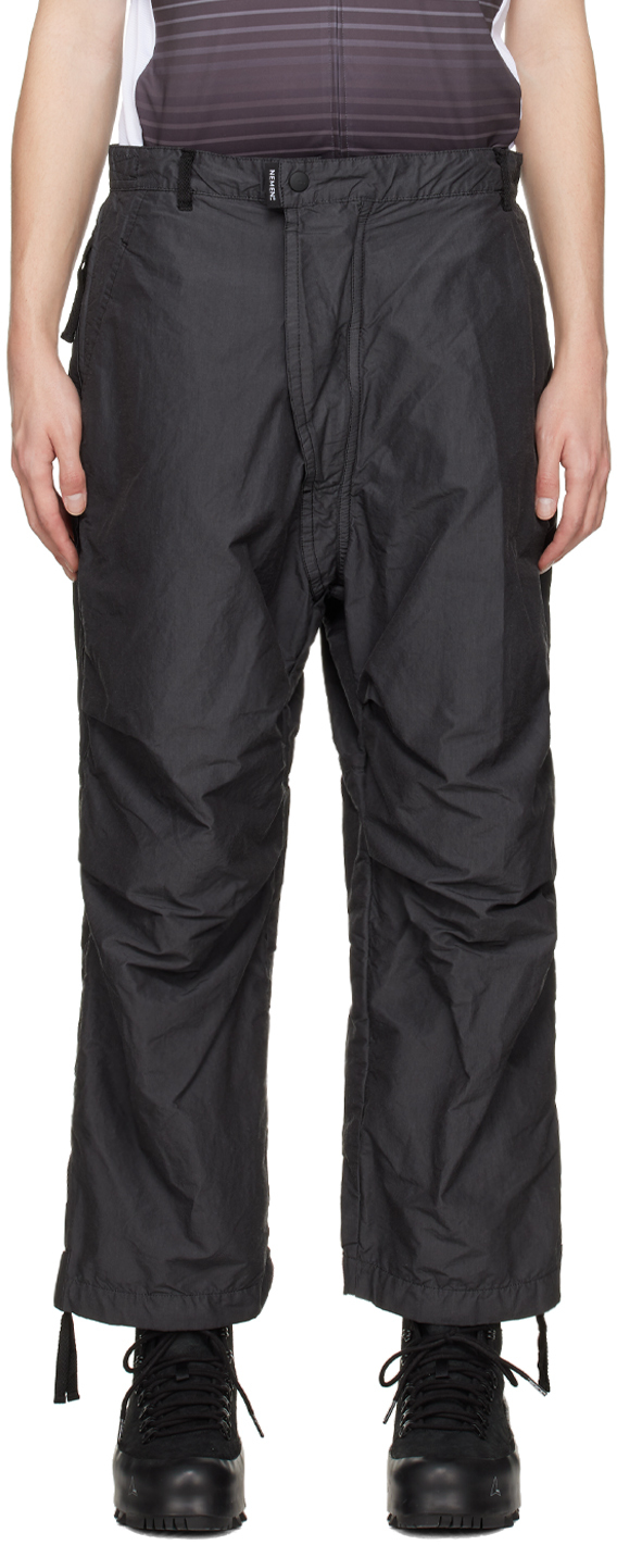® Black Garment-Dyed Trousers