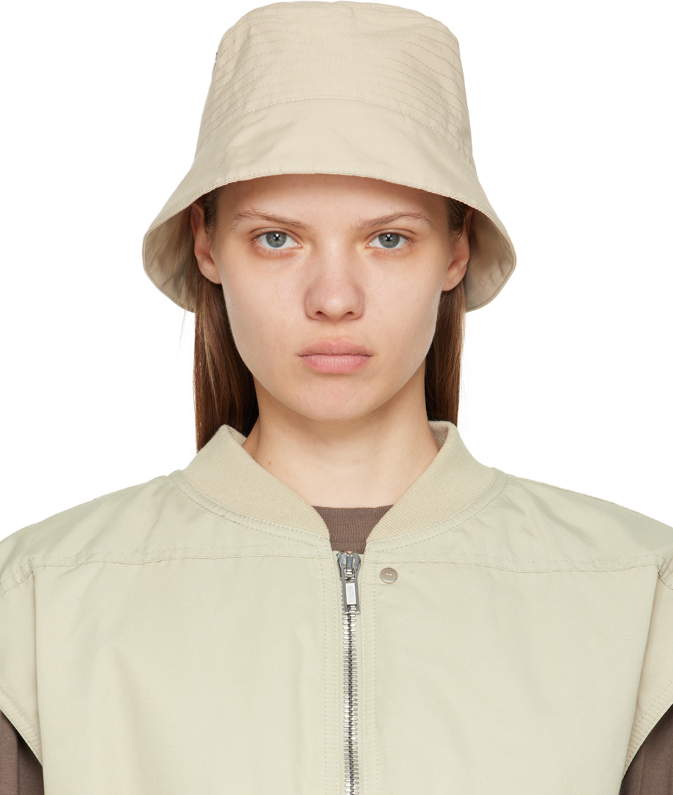 Rick Owens DRKSHDW: Off-White Gilligan Bucket Hat | SSENSE UK