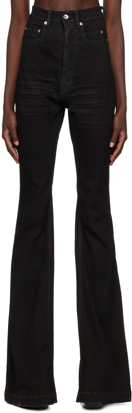 Women Bolan Bootcut Pants In 09 Black