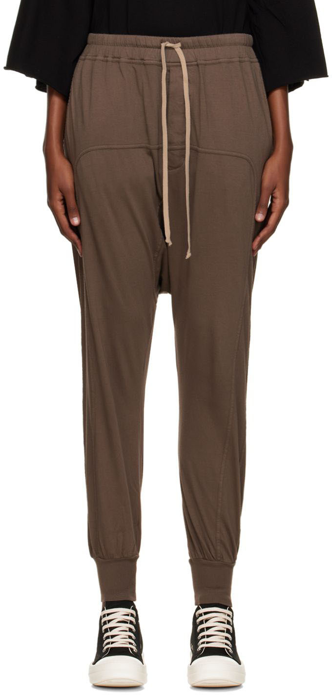 Taupe Prisoner Drawstring Lounge Pants