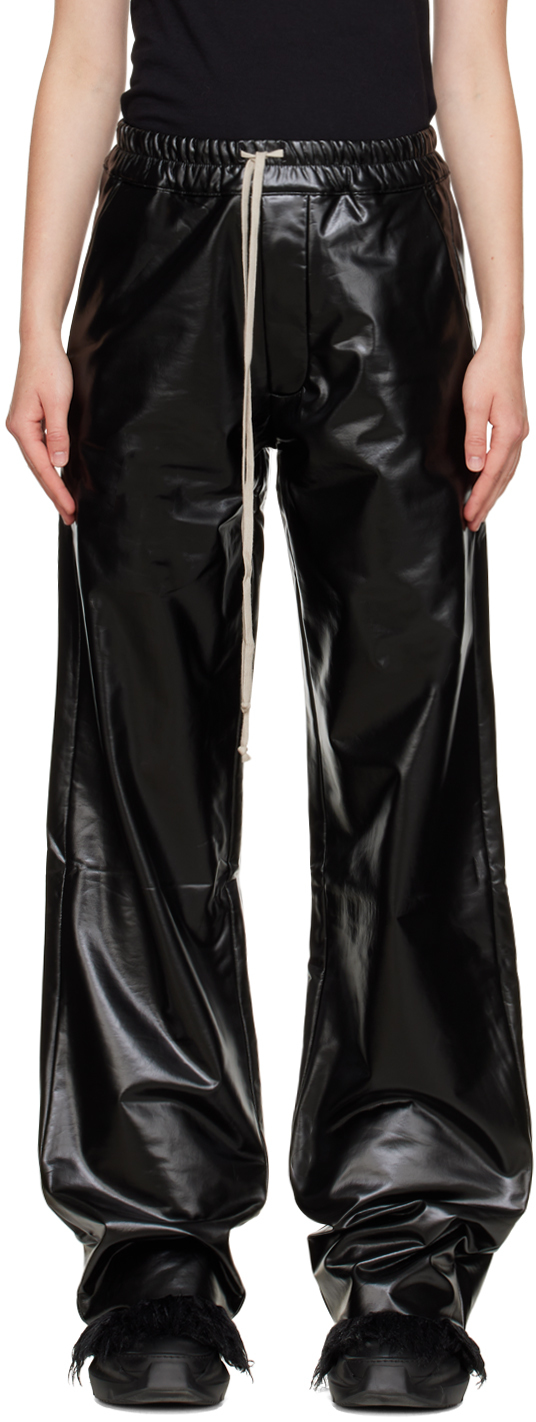 Silk straight pants Rick Owens Beige size 40 IT in Silk  14000412