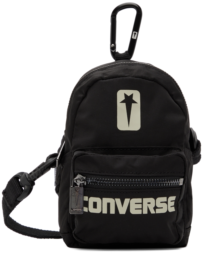 Rick Owens DRKSHDW: Black Converse Edition Pouch | SSENSE