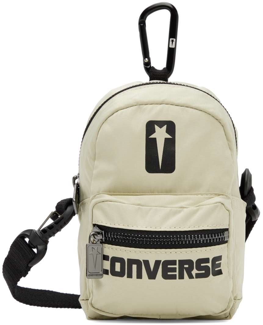 Rick Owens Drkshdw Beige Converse Edition Pouch | Smart Closet