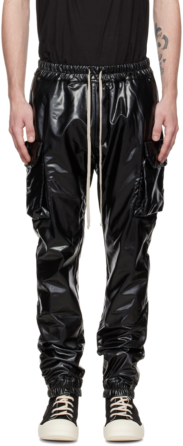 Rick Owens DRKSHDW: Black Mastodon Cargo Pants | SSENSE Canada