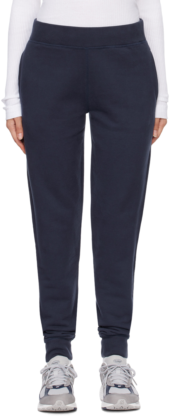 Navy Relaxed-Fit Lounge Pants