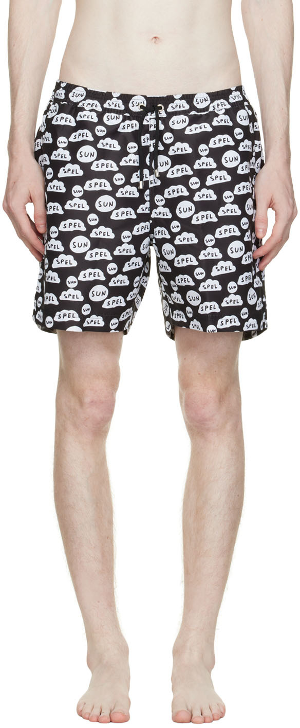 SSENSE Exclusive Black Swim Shorts