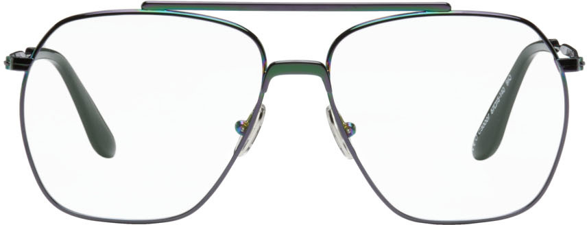Acne Studios Multicolor Aviator Glasses