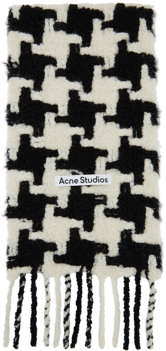 ACNE STUDIOS HOUNDSTOOTH SCARF マフラー 千鳥格子 - 小物