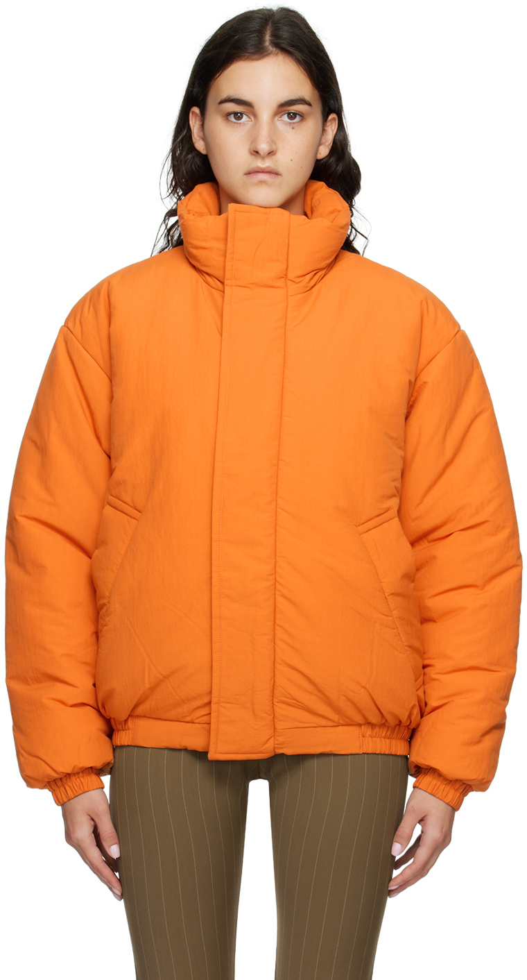 Acne Studios: Orange Orthur Jacket | SSENSE