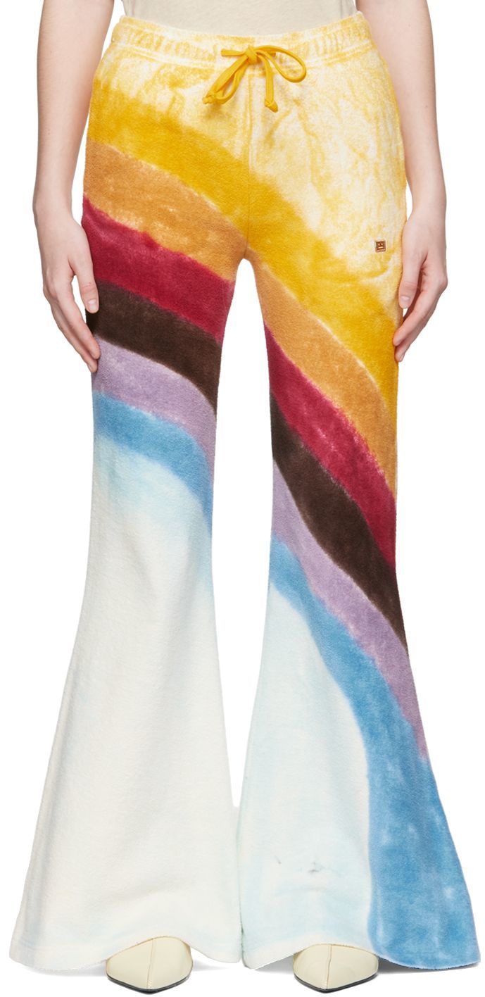 Acne Studios Multicolor Rainbow Lounge Pants