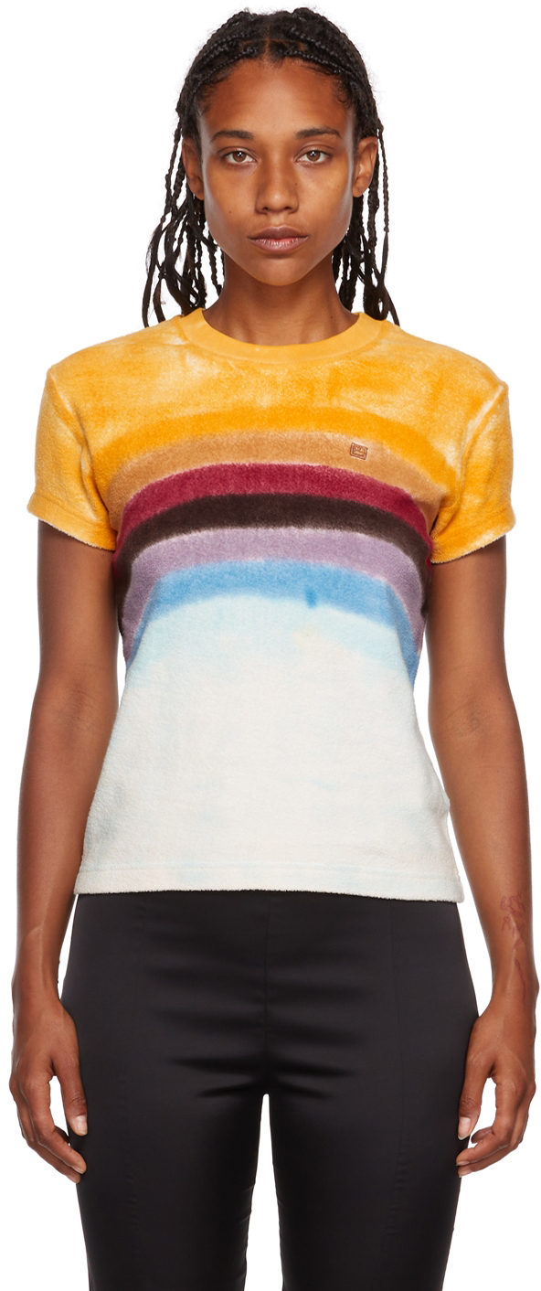 Acne Studios Multicolor Rainbow T-Shirt