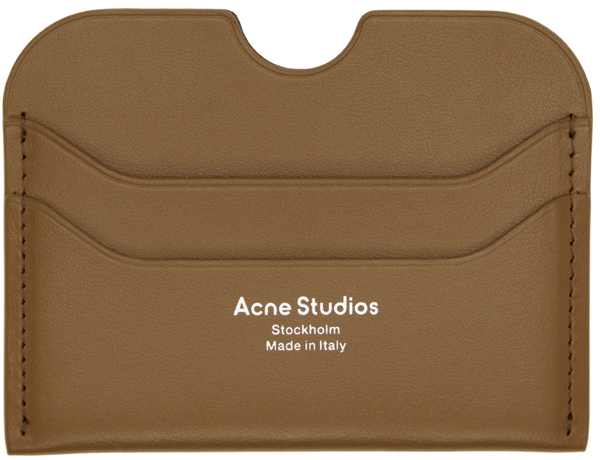 Portefeuille Cuir Acne Studios pour homme en coloris Rouge Homme Portefeuilles et porte-cartes Portefeuilles et porte-cartes Acne Studios 
