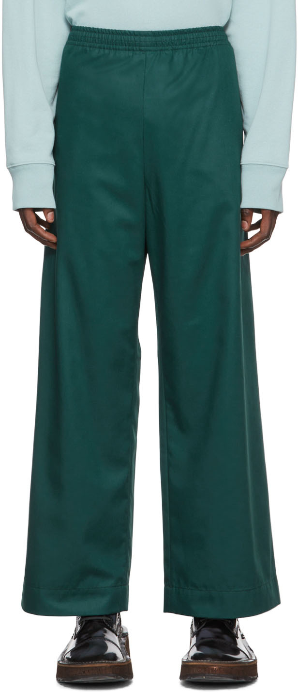 Imri Twill Ace Trousers W32 Forest Green NEW Acne Studios 
