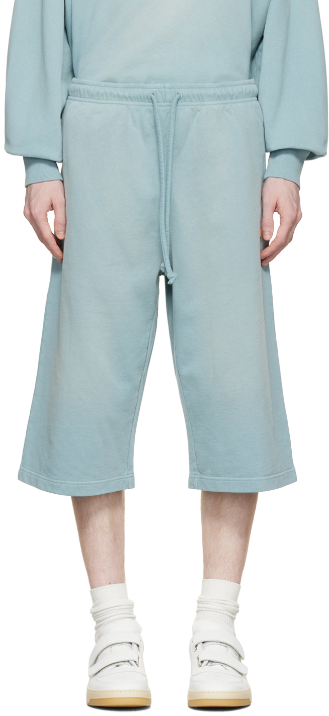 Acne Studios: Blue Sweat Shorts 