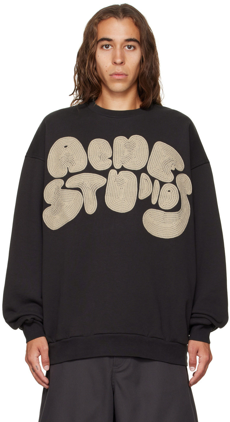 Acne Studios Gray Bubble Sweatshirt