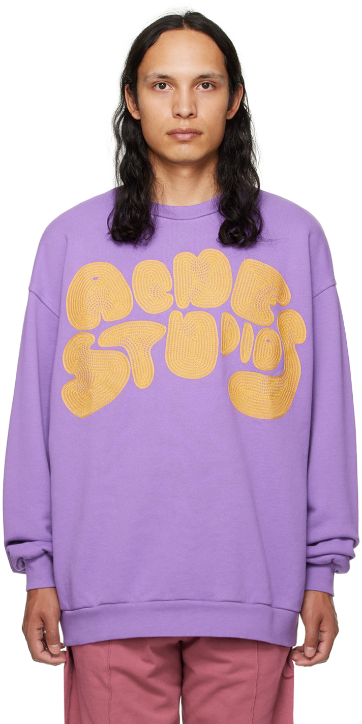 Purple Bubble Sweatshirt