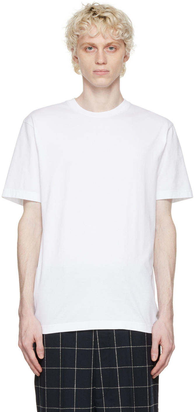 Acne Studios White Crewneck T-Shirt