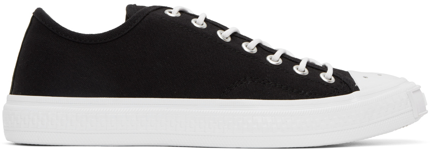 Shop Acne Studios Black Ballow Tag Sneakers In Cgl Black/off White