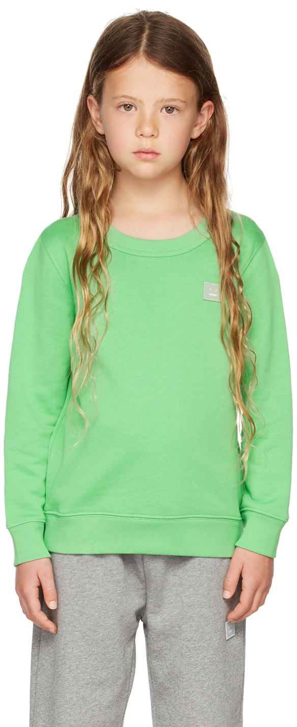 Acne Studios Kids Green Fairview Sweatshirt